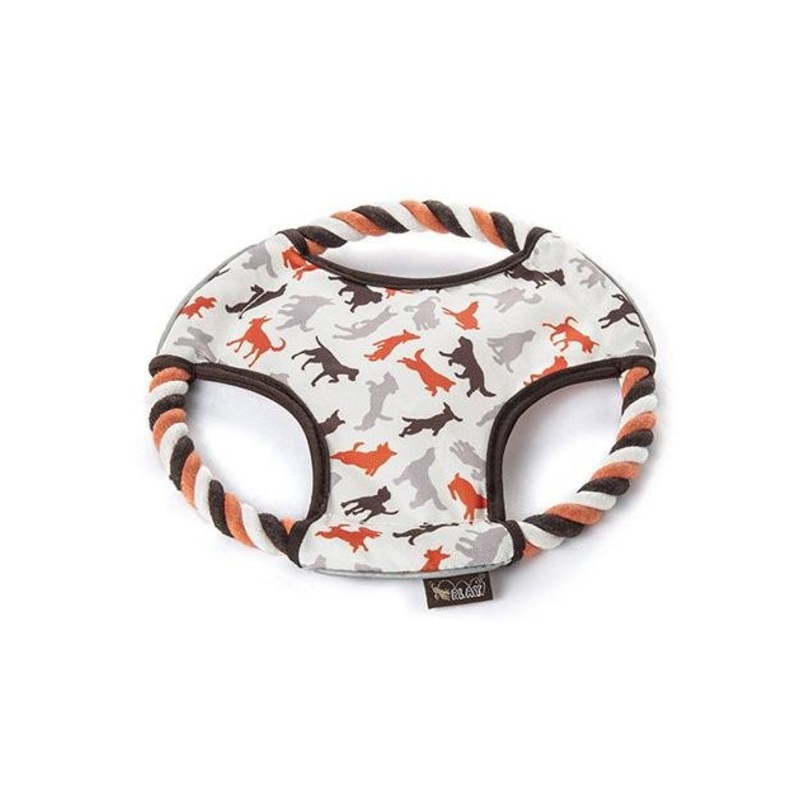 P.L.A.Y. Eco-Friendly Flying Disc Vanilla Dog Toy