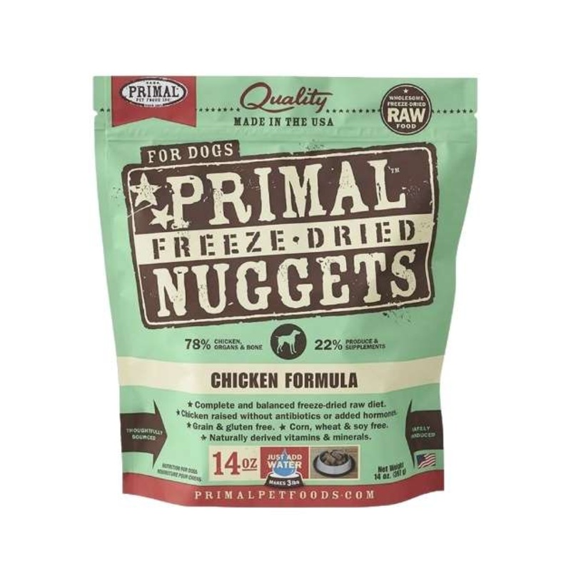 Primal Freeze Dried Nuggets Chicken Formula Dog Food