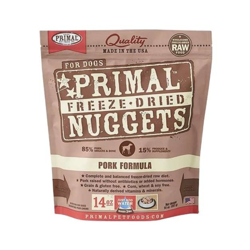 Primal Freeze Dried Nuggets Pork Formula Dog Food