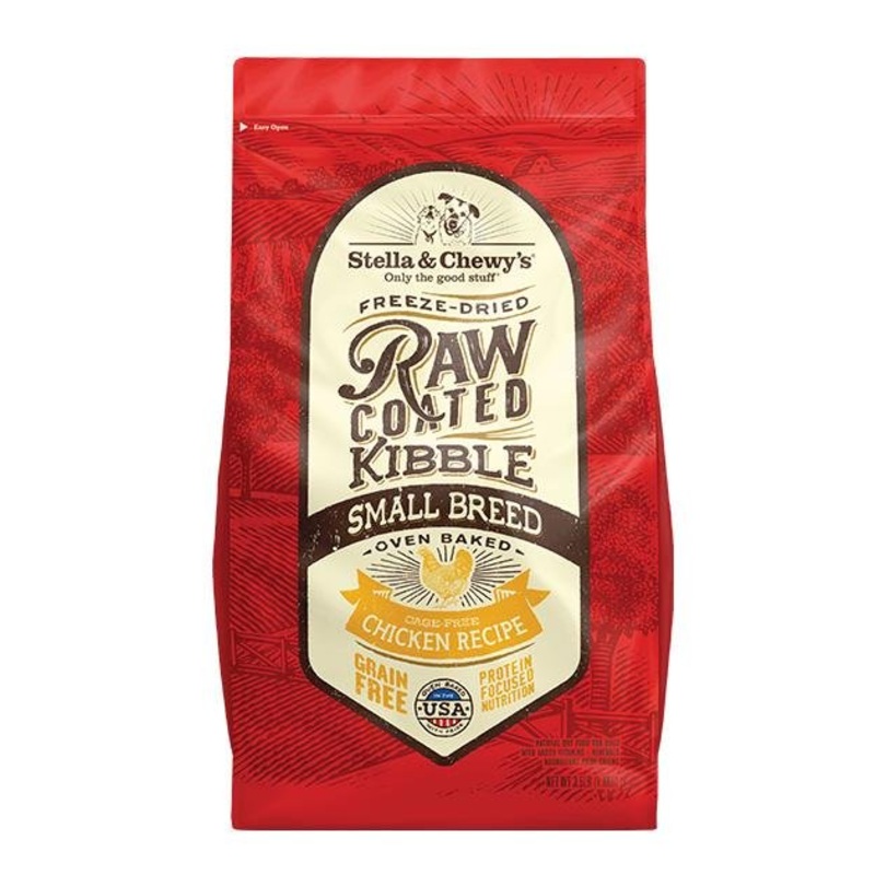 Stella & Chewys Grain Free Raw Coated Kibbles (Small Breed Chicken) Dry Dog Food