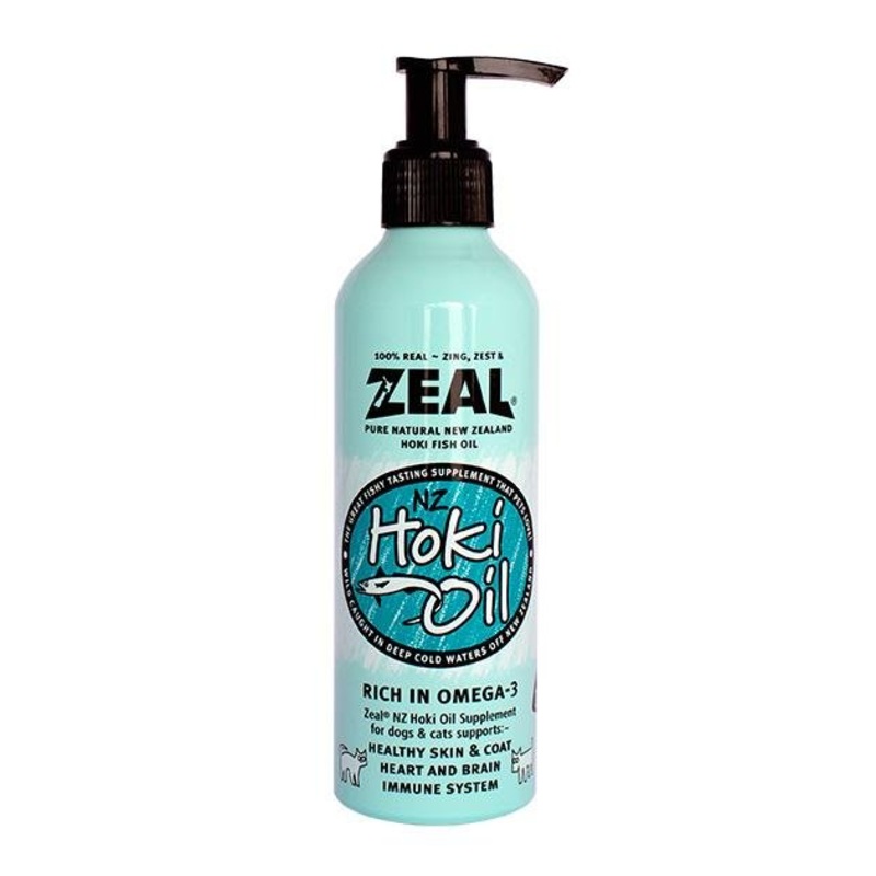 Zeal New Zealand Hoki Fish Oil Dog Supplement
