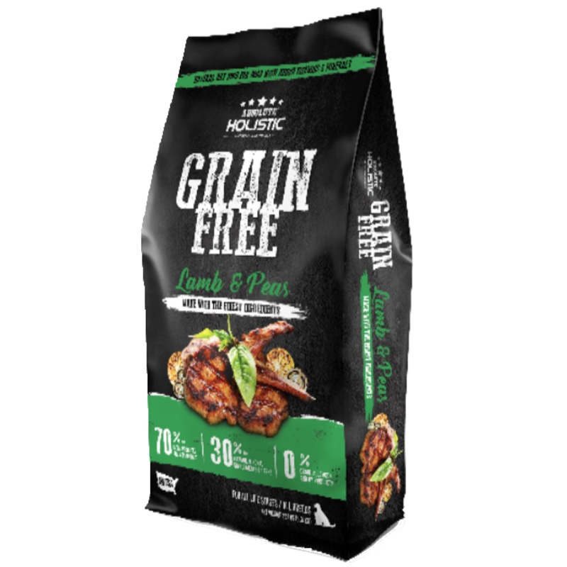 Absolute Holistic Grain Free Dry Dog Food (Lamb & Peas)