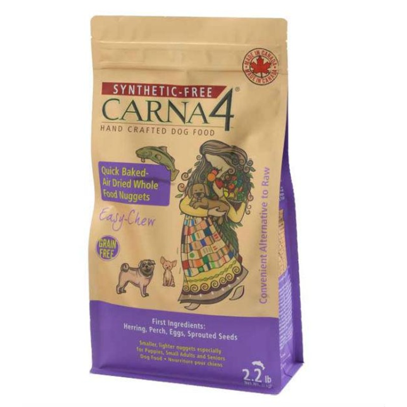 Carna4 Easy-Chew Quick Baked Air Dried Dry Dog Food (Fish)