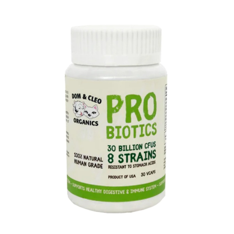 Dom & Cleo Probiotics Supplements For Dogs & Cats