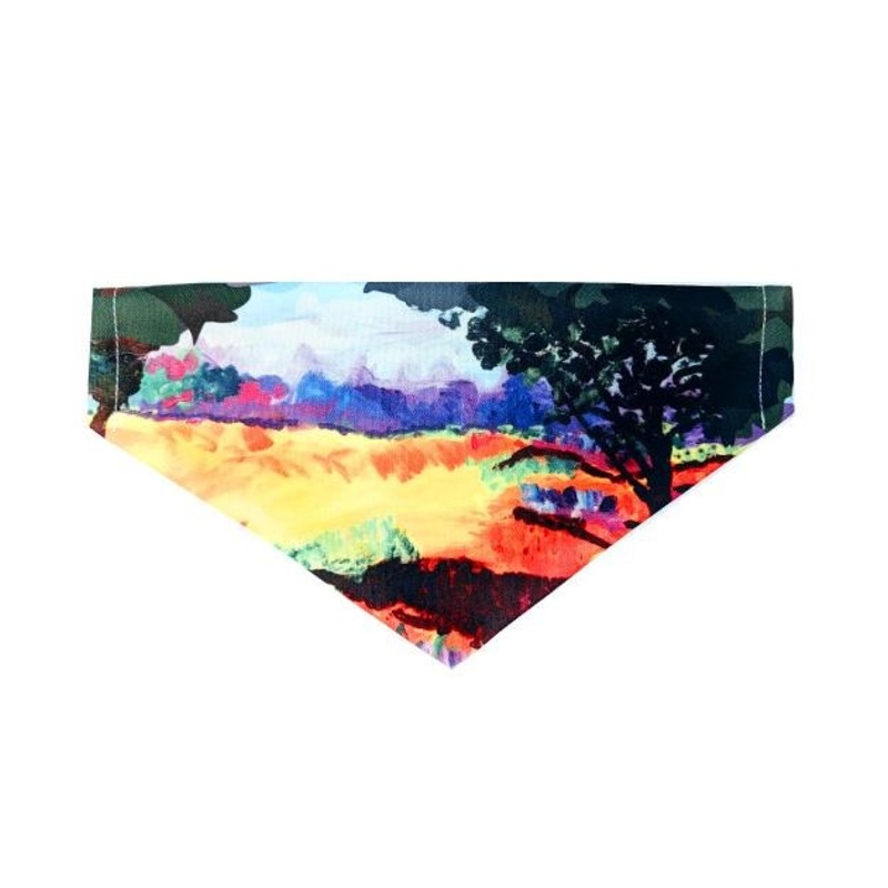 Good Dog People x SiJun Slip-On Dog Bandana (Bright and Sunny)