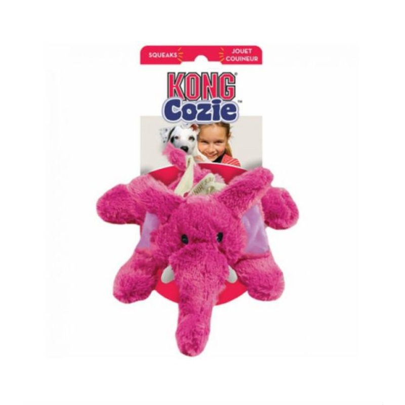 Kong Cozie Elmer Dog Toy