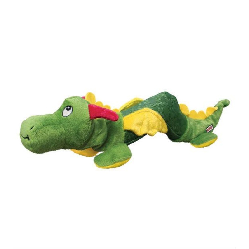 Kong Shaker Dragon Plush Dog Toy