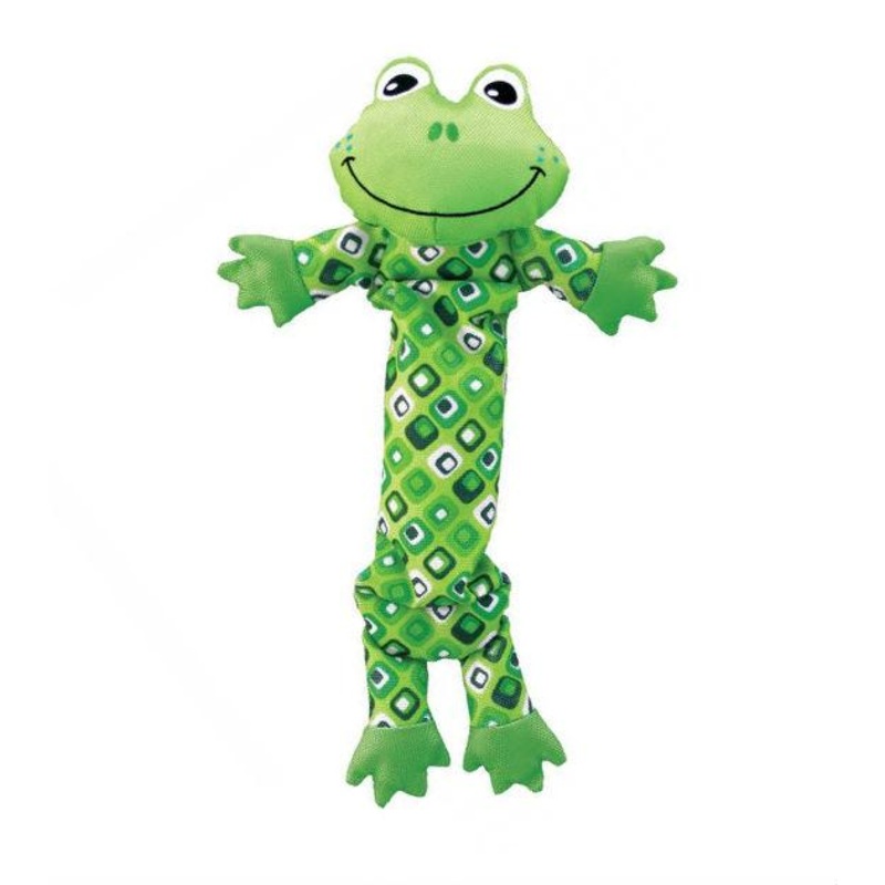 Kong Stretchezz Frog Dog Toy