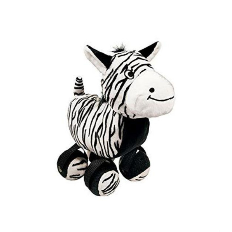 Kong TenniShoes Zebra Dog Toy