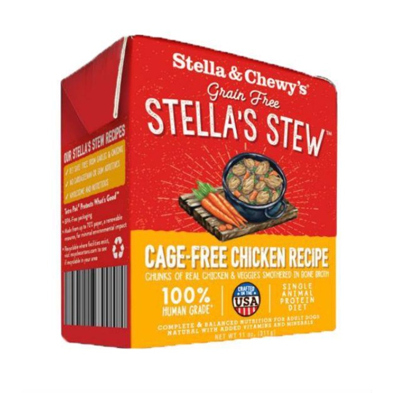 Stella & Chewys Grain Free Stews - Cage Free Chicken Wet Dog Food