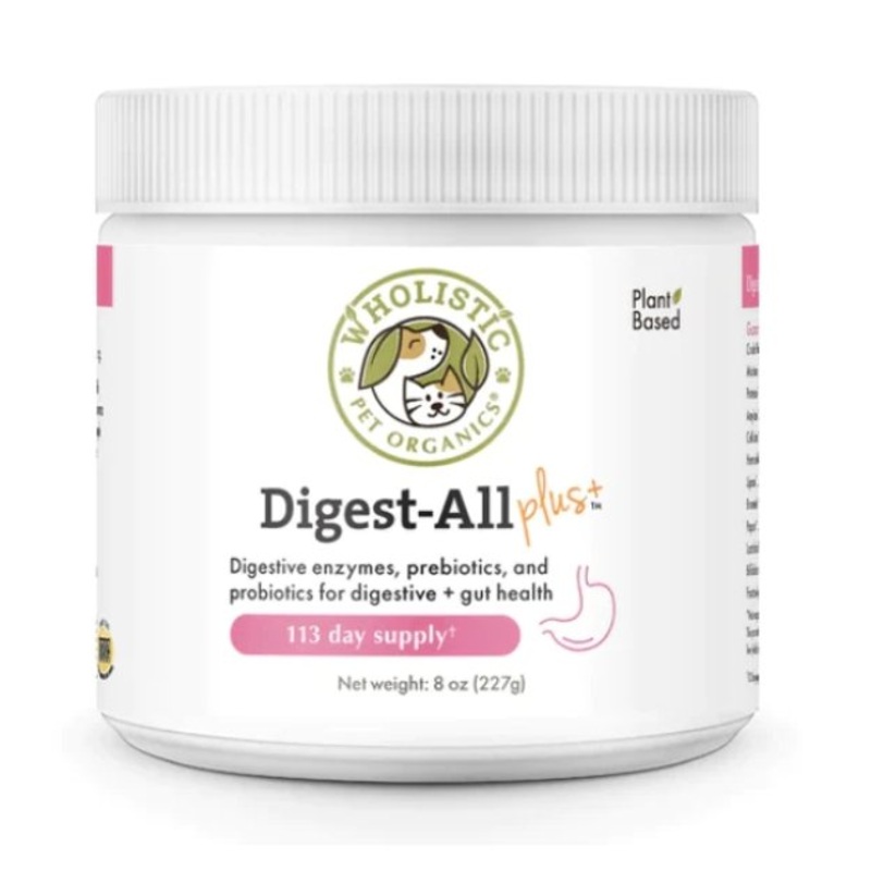 Wholistic Pet Organics Digest-All Plus Dog Supplements
