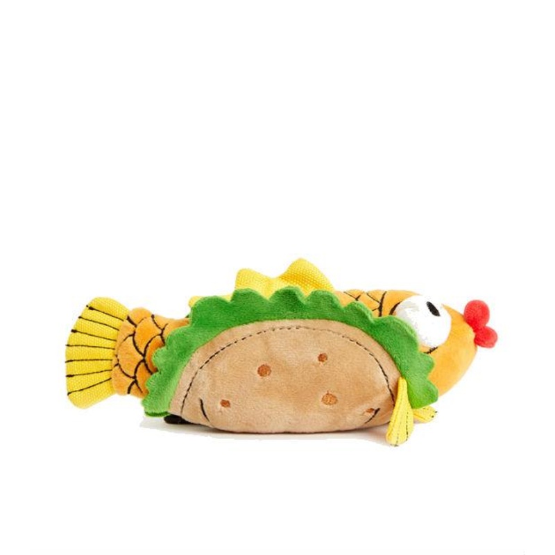 $18 ONLY: BarkShop Ernesto's Fish Taco Dog Plush Toy