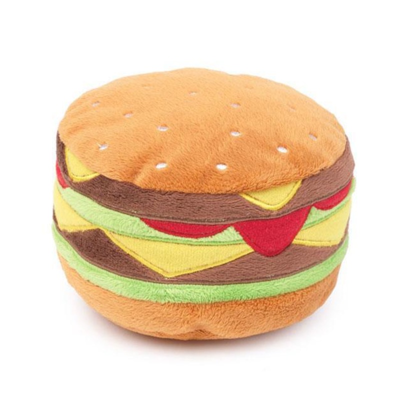 FuzzYard Hamburger Dog Plush Toy