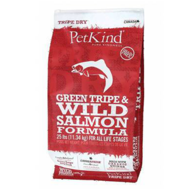 PetKind Grain Free Dry Dog Food (Green Tripe & Wild Salmon)