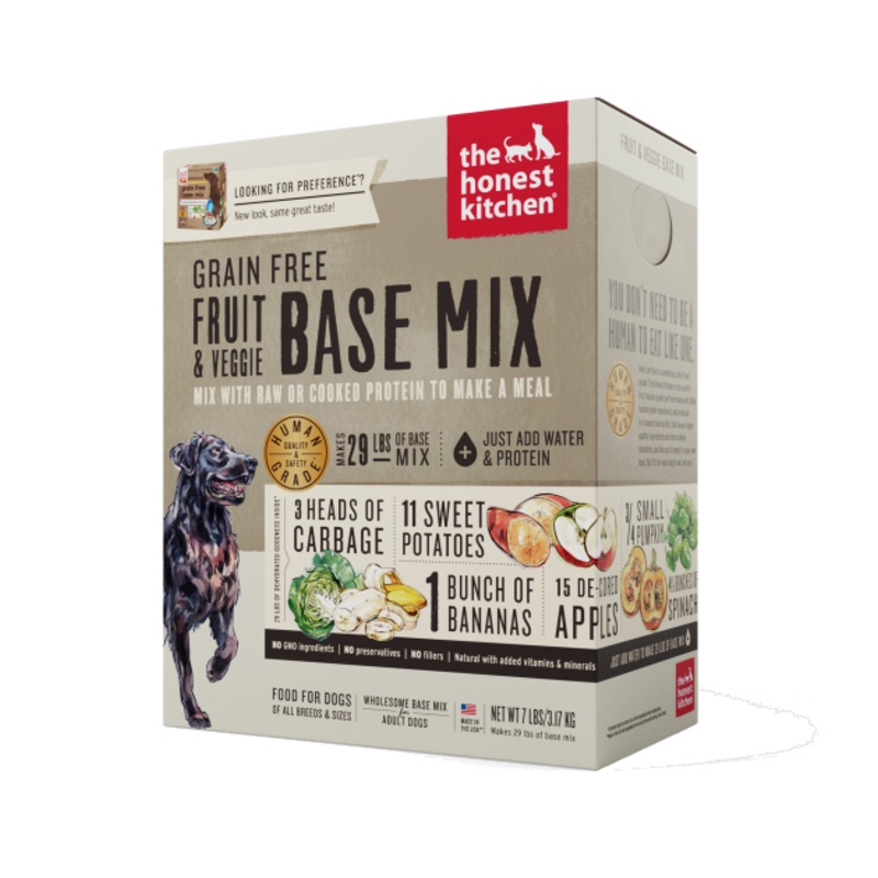 The Honest Kitchen Dehydrated Dog Food (Grain Free Fruit & Veggie Base Mix)