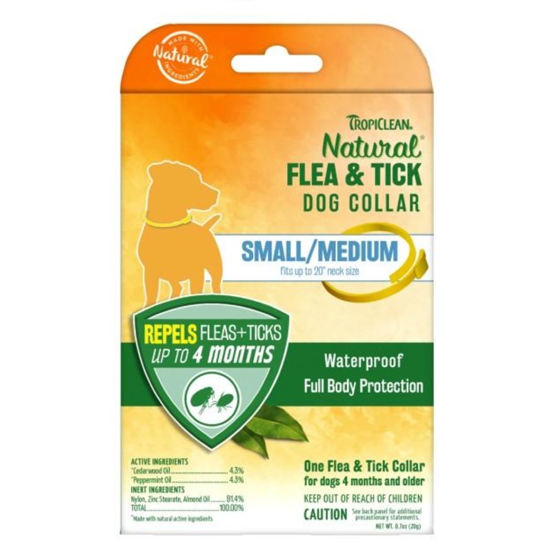 TropiClean Natural Flea & Tick Dog Collar
