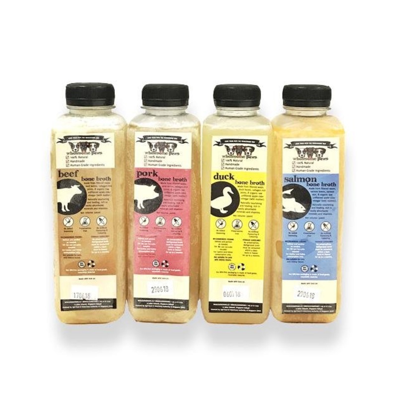 Wholesome Paws Multivitamins Frozen Bone Broth