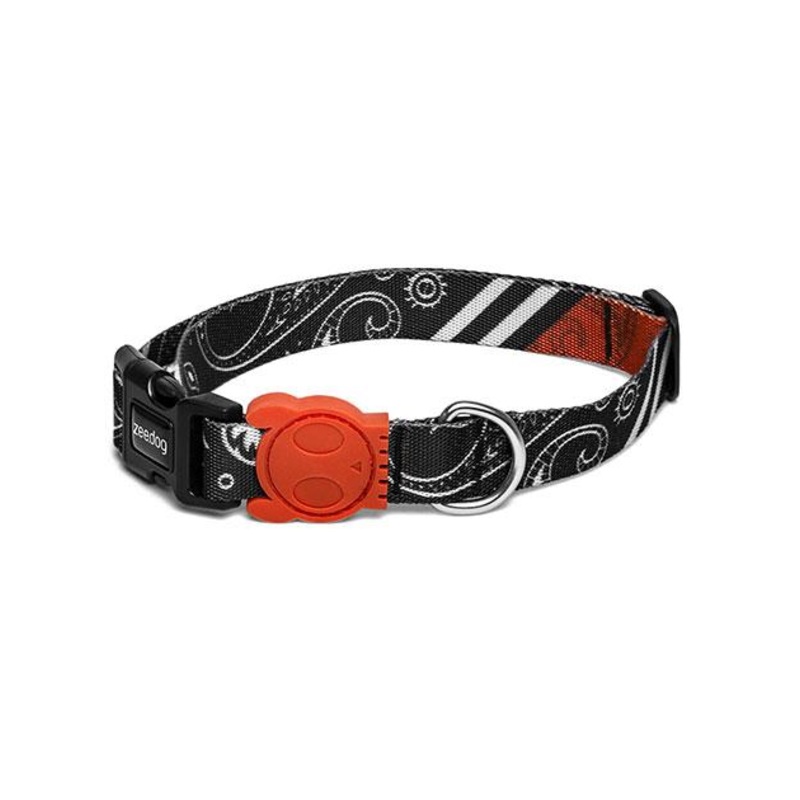 Zee.Dog Paisley Dog Collar
