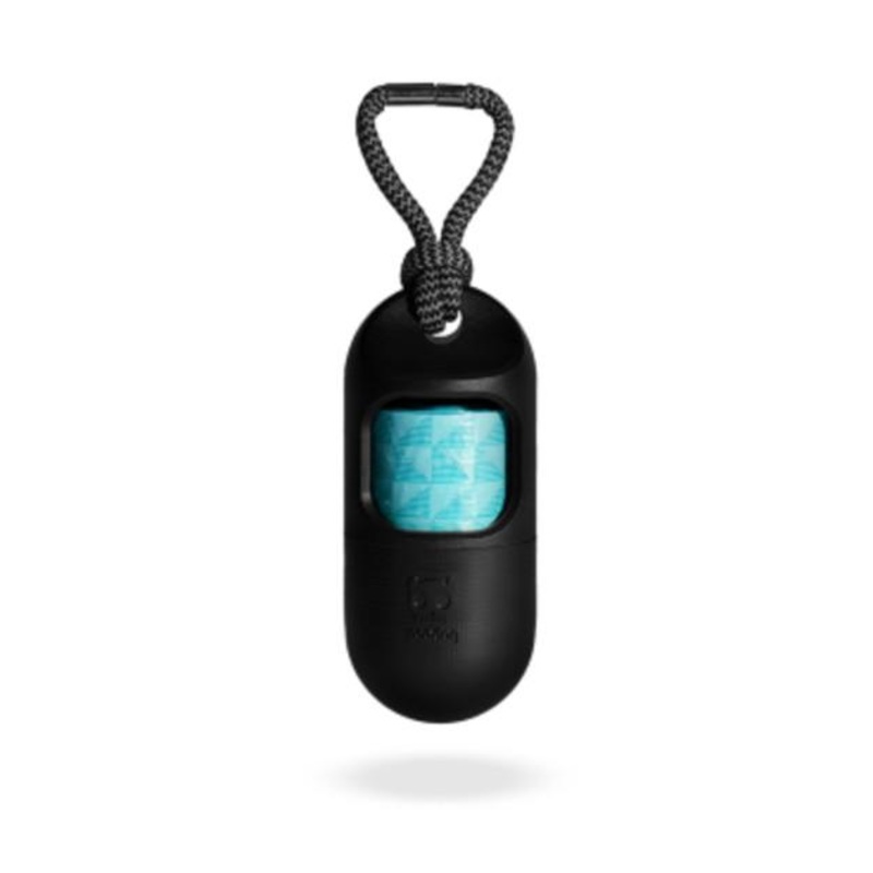 Zee.Dog Poop Bag Dispenser (Black) For Dogs