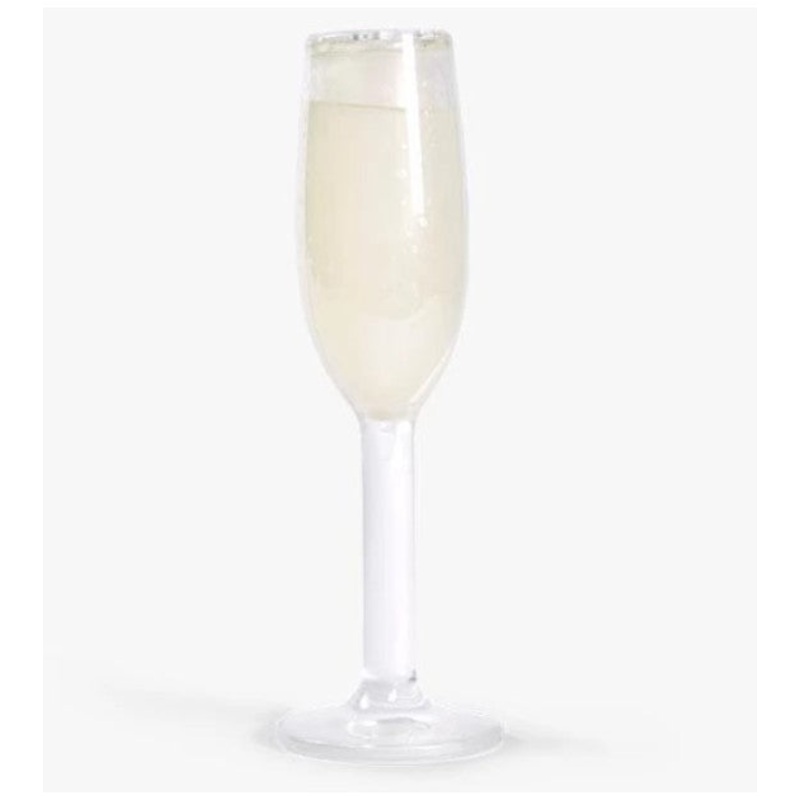 $18 ONLY: BarkShop Bijou's Glass of Bubbly Dog Plush Toy & Treat Stuffer