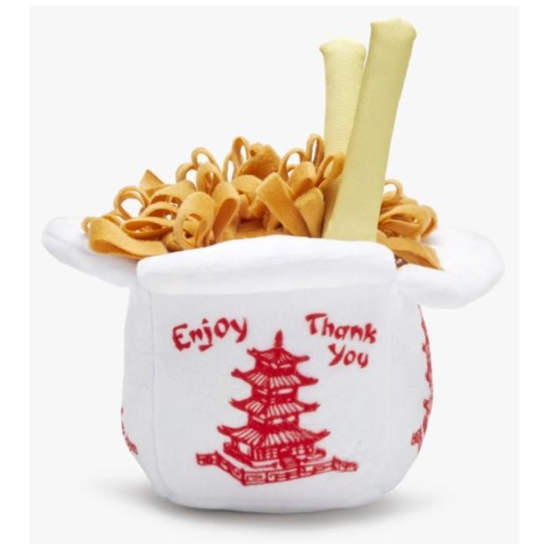 $18 ONLY: BarkShop Chow Chew Mein Dog Plush Toy