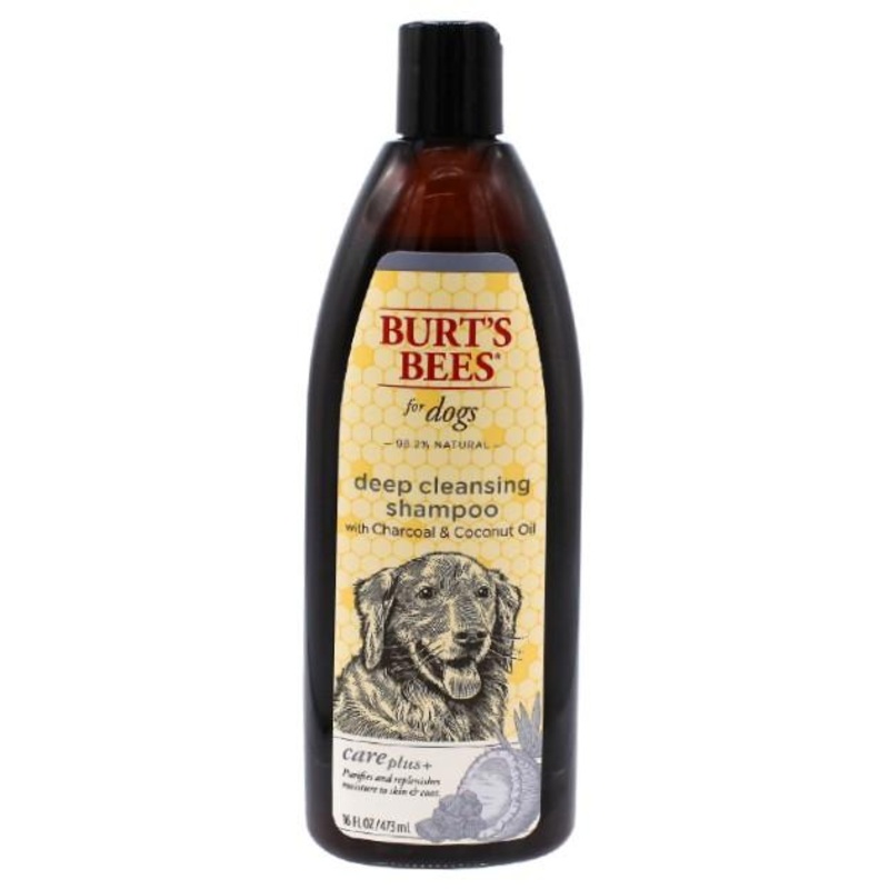 35% OFF: Burt's Bees Care Plus+ Deep Cleansing Charcoal & Coconut Oil Dog Shampoo