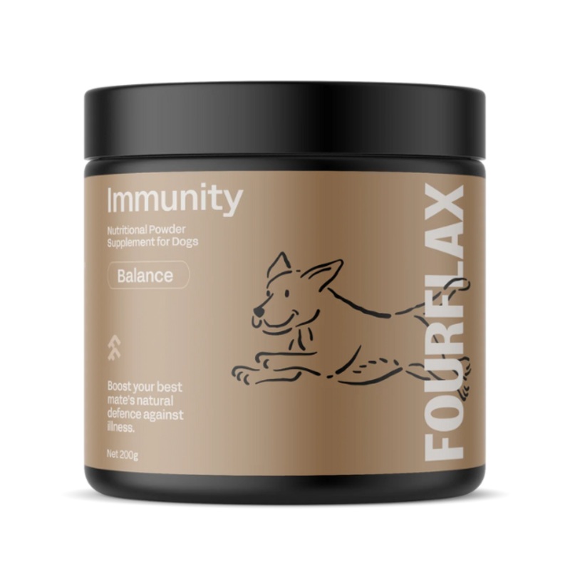 Fourflax Nutritional Powder Supplement for Dogs (Immunity)