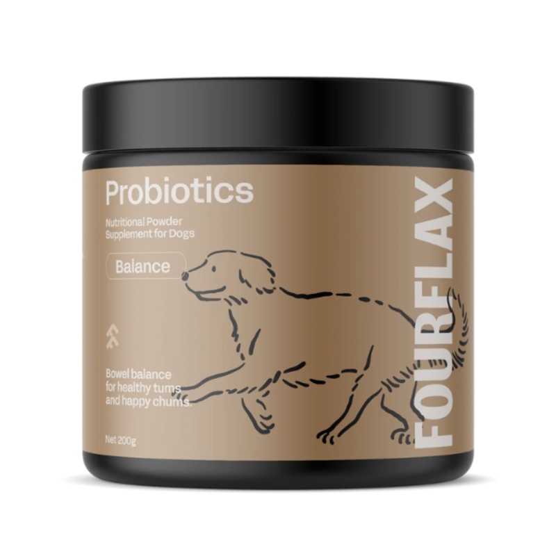 Fourflax Nutritional Powder Supplement for Dogs (Probiotics)