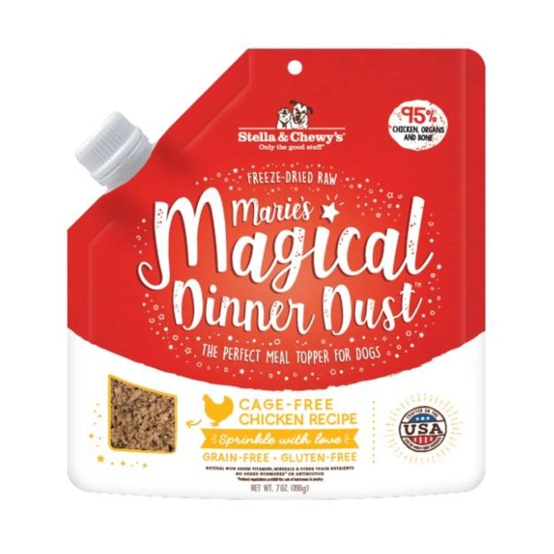 Stella & Chewy's Marie's Magical Dinner Dust (Cage-Free Chicken) Freeze Dried Raw Dog Food Topper