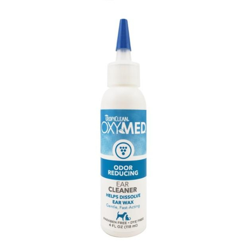 TropiClean OxyMed (Odor Reducing) Ear Cleaner For Cats & Dogs