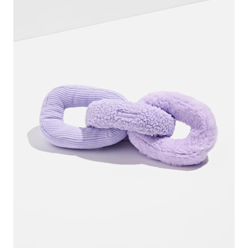 Wild One Chew Chain Crinkle Squeaky Dog Toy (Lilac)