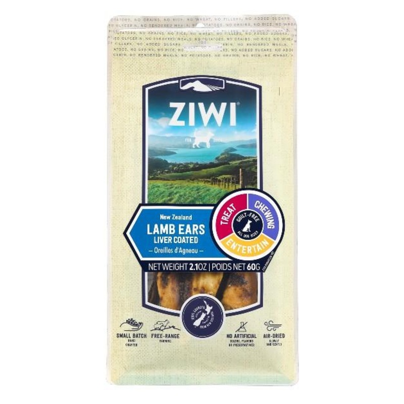 Ziwi Peak Lamb Ears Oral Health Chews For Dogs