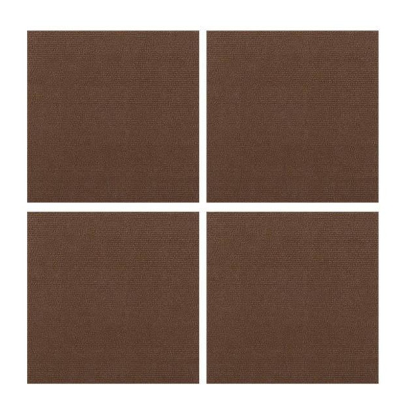 25% OFF: Triluc Non-Slip Washable & Water-Repellent Pet Mat (Brown 4-Piece)