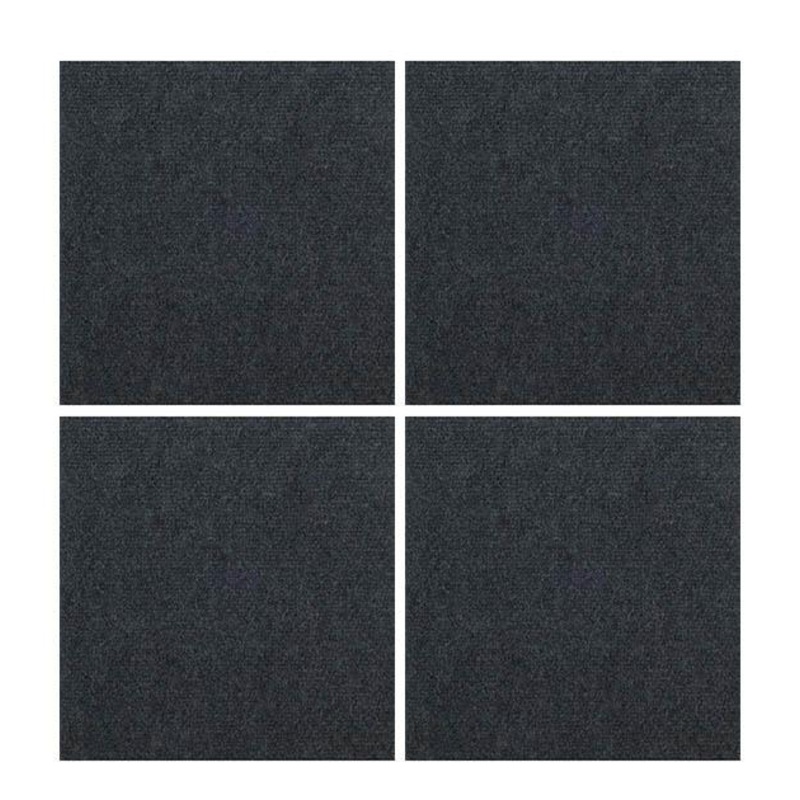 25% OFF: Triluc Non-Slip Washable & Water-Repellent Pet Mat (Dark Grey 4-Piece)
