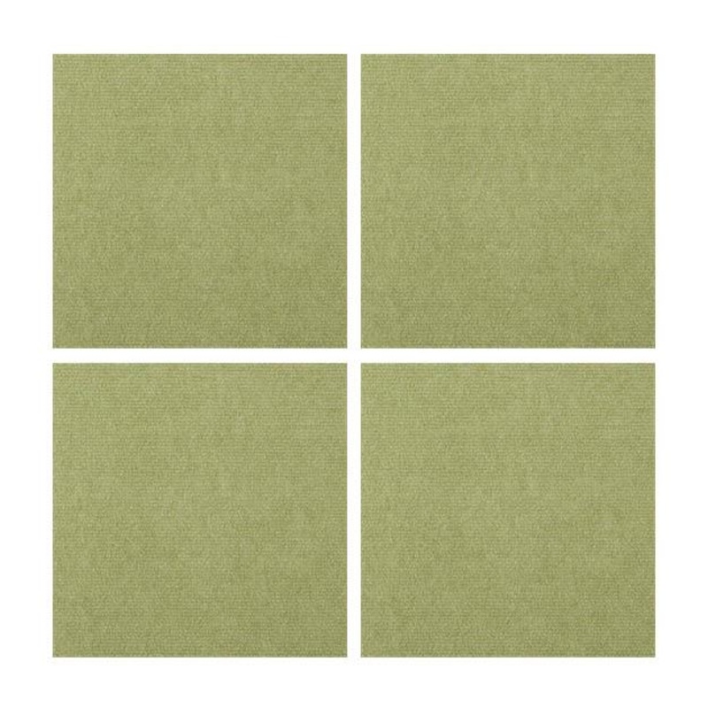 25% OFF: Triluc Non-Slip Washable & Water-Repellent Pet Mat (Light Green 4-Piece)