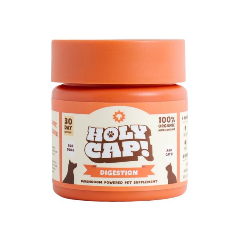 $29 ONLY [CLEARANCE]: Holy Cap Medicinal Mushroom Supplement for Dogs (Digestion)
