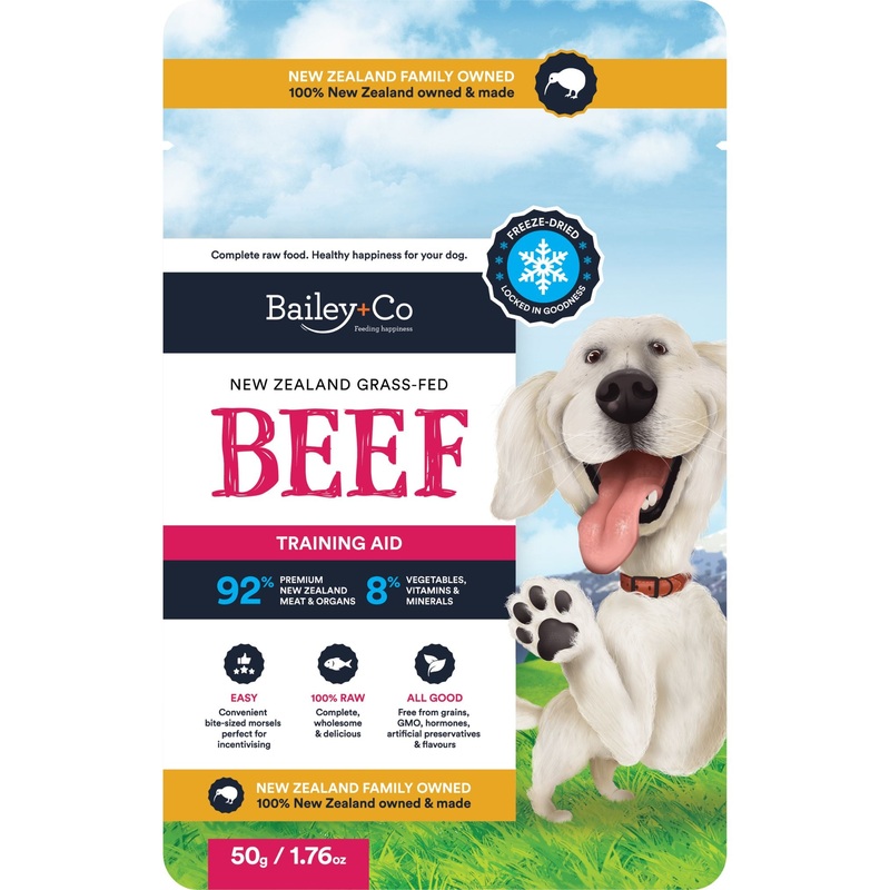 Bailey+Co New Zealand Freeze Dried Training Aid Treats (Beef)