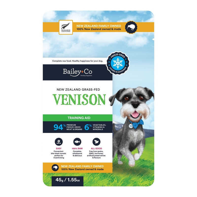 Bailey+Co New Zealand Freeze Dried Training Aid Treats (Venison)