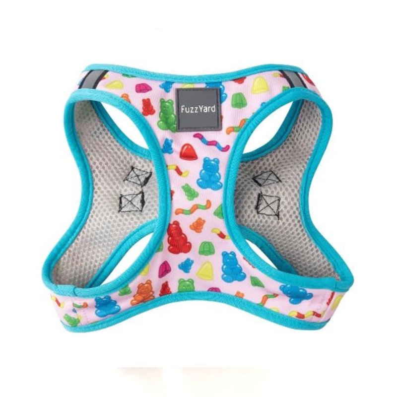 FuzzYard Jelly Bears Step-in Dog Harness