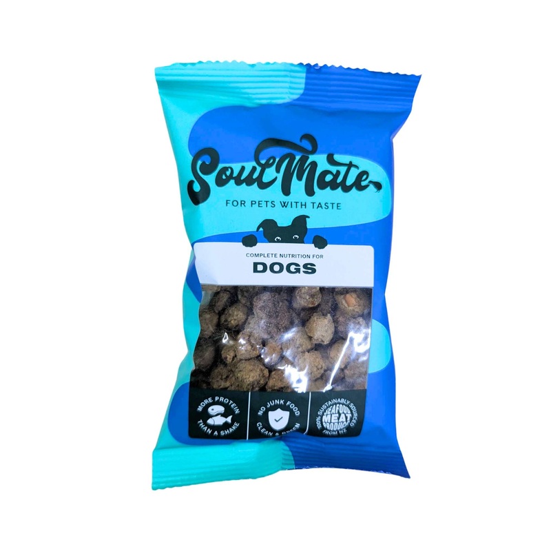 GIFT WITH PURCHASE >$120: SoulMate LOW & SLOW Grain Free Air Dried Dog Food Trial Pack (1 x Random Flavour)
