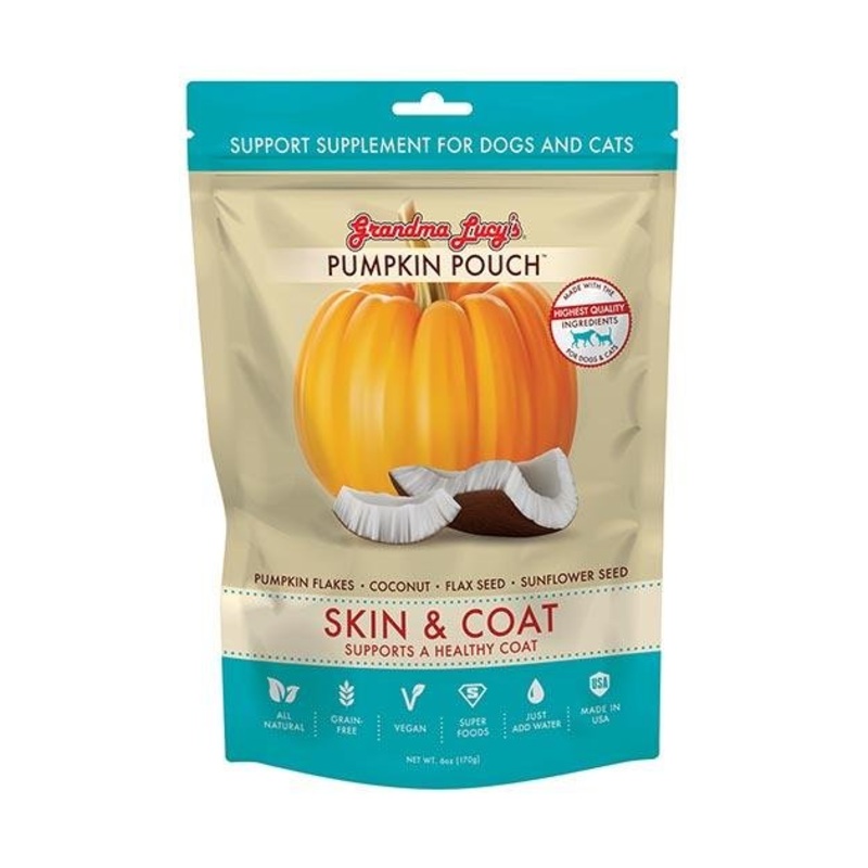 Grandma Lucy's Pumpkin Pouch (Skin & Coat) Cat & Dog Supplement