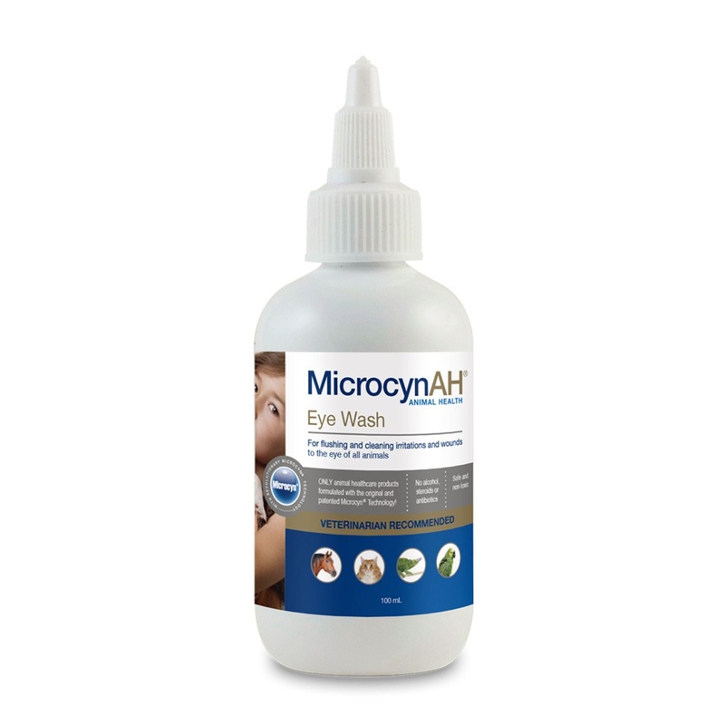 MicrocynAH Eye Wash for Dogs & Cats