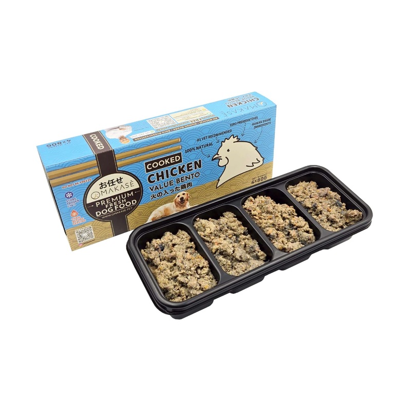 Omakase Value Bento Fresh Dog Food (Chicken)