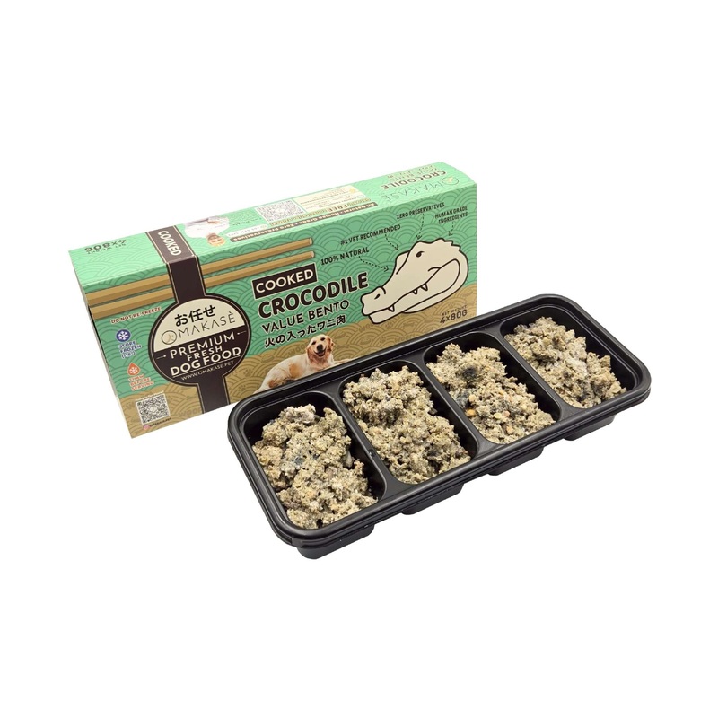 Omakase Value Bento Fresh Dog Food (Crocodile)