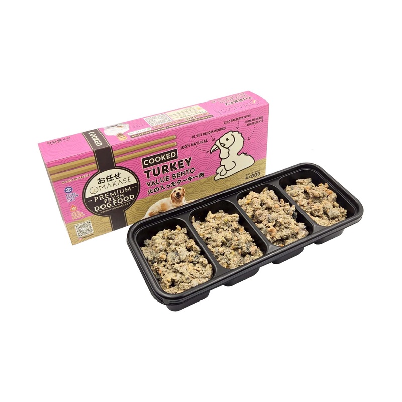 Omakase Value Bento Fresh Dog Food (Turkey)