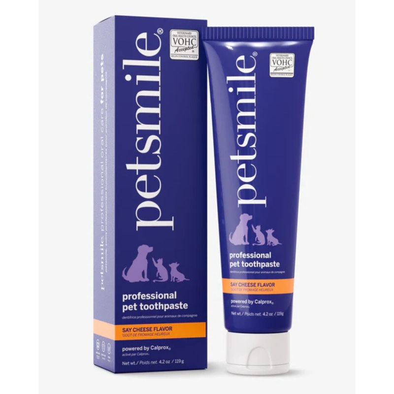 Petsmile Professional Pet Toothpaste for Dogs & Cats (Say Cheese Flavor)