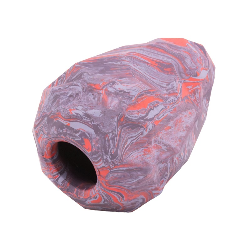 Ruffwear Gnawt-a-Cone Natural Rubber Treat Dispenser Throw Dog Toy (Purple Orchid)