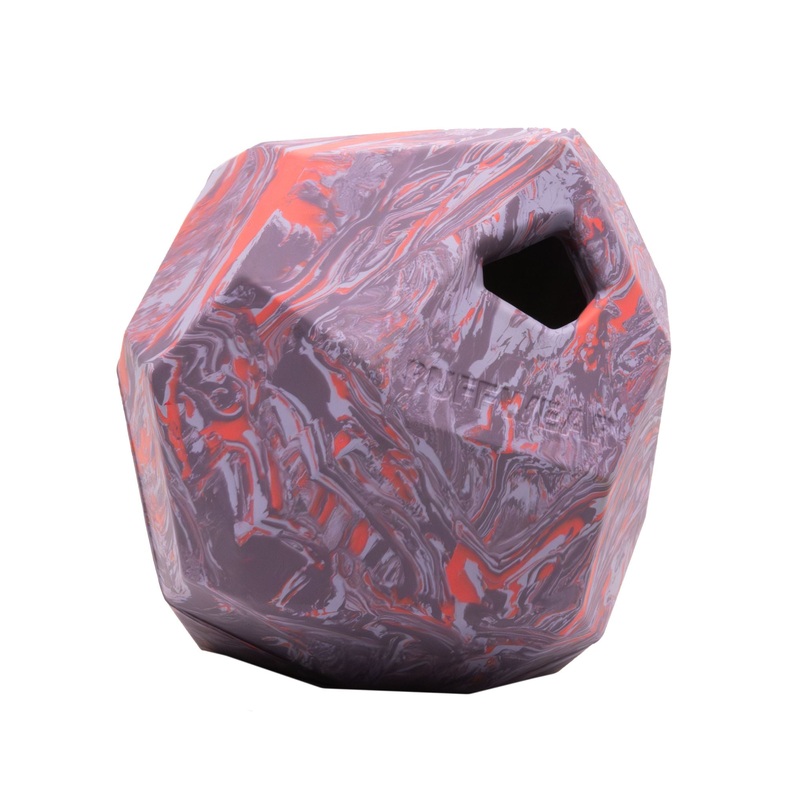 Ruffwear Gnawt-a-Rock Natural Rubber Treat Dispenser Throw Dog Toy (Purple Orchid)