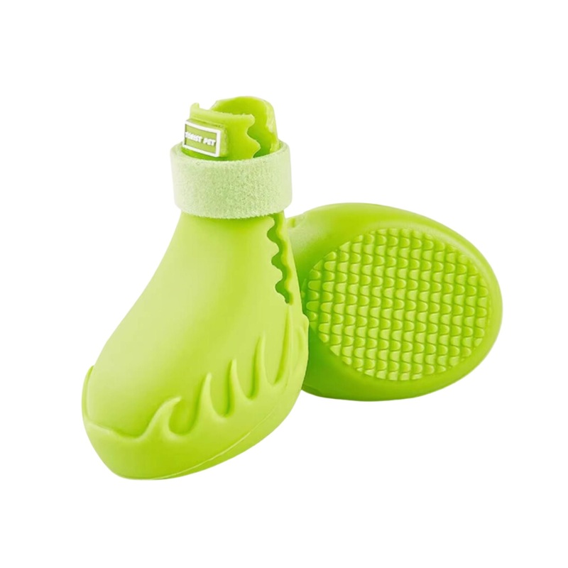 Torist Pet All-Weather Dog Boots (Lime Green)
