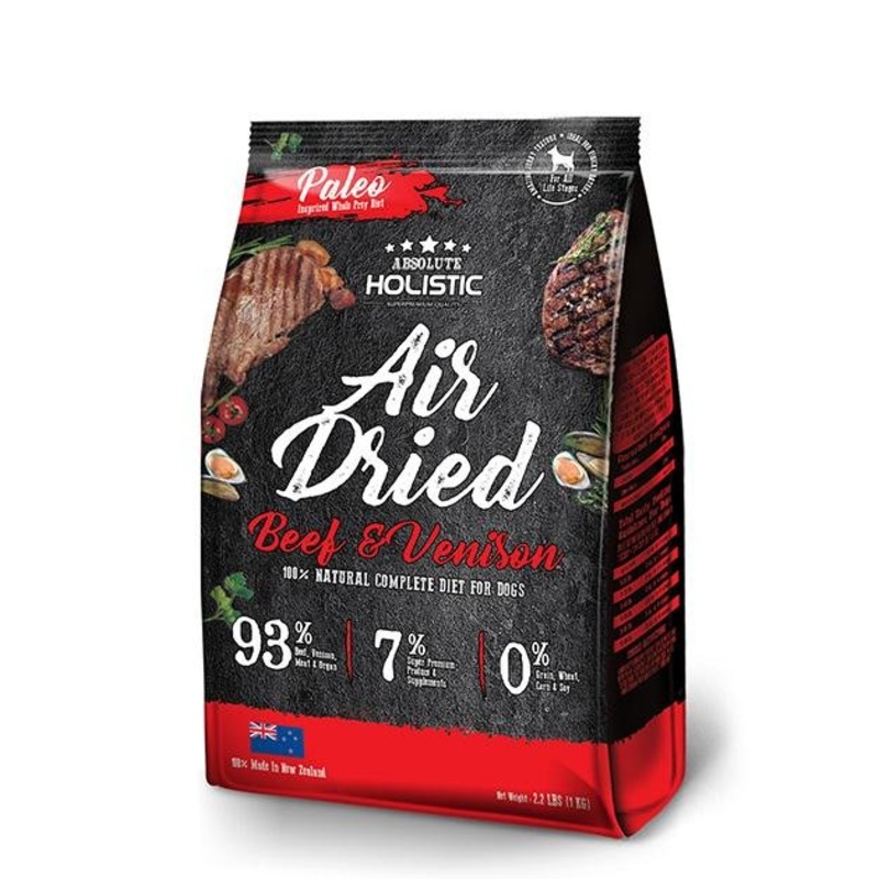 Absolute Holistic Air Dried Dog Food (Beef & Venison)
